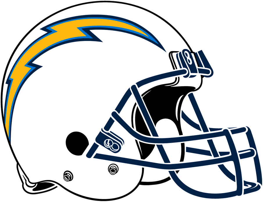 Los Angeles Chargers 2017-Pres Helmet iron on transfers for T-shirts